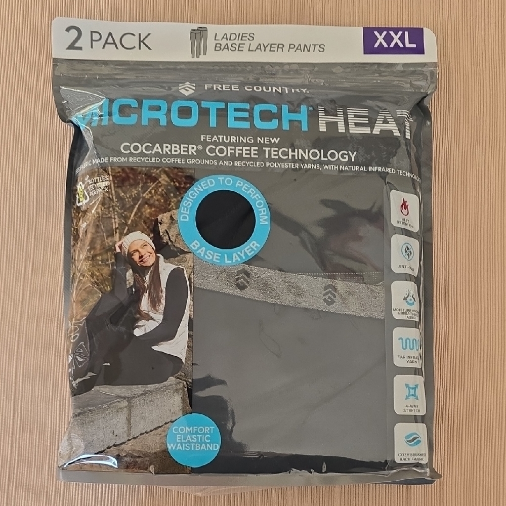 🆕️ Free Country Microtech Heat Ladies Base Layer Pants